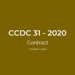 CCDC 31 – 2020 – Service Contract Between Owner and Consultant