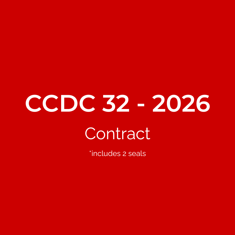 CCDC 32 – 2026 Progressive Design-Build Contract